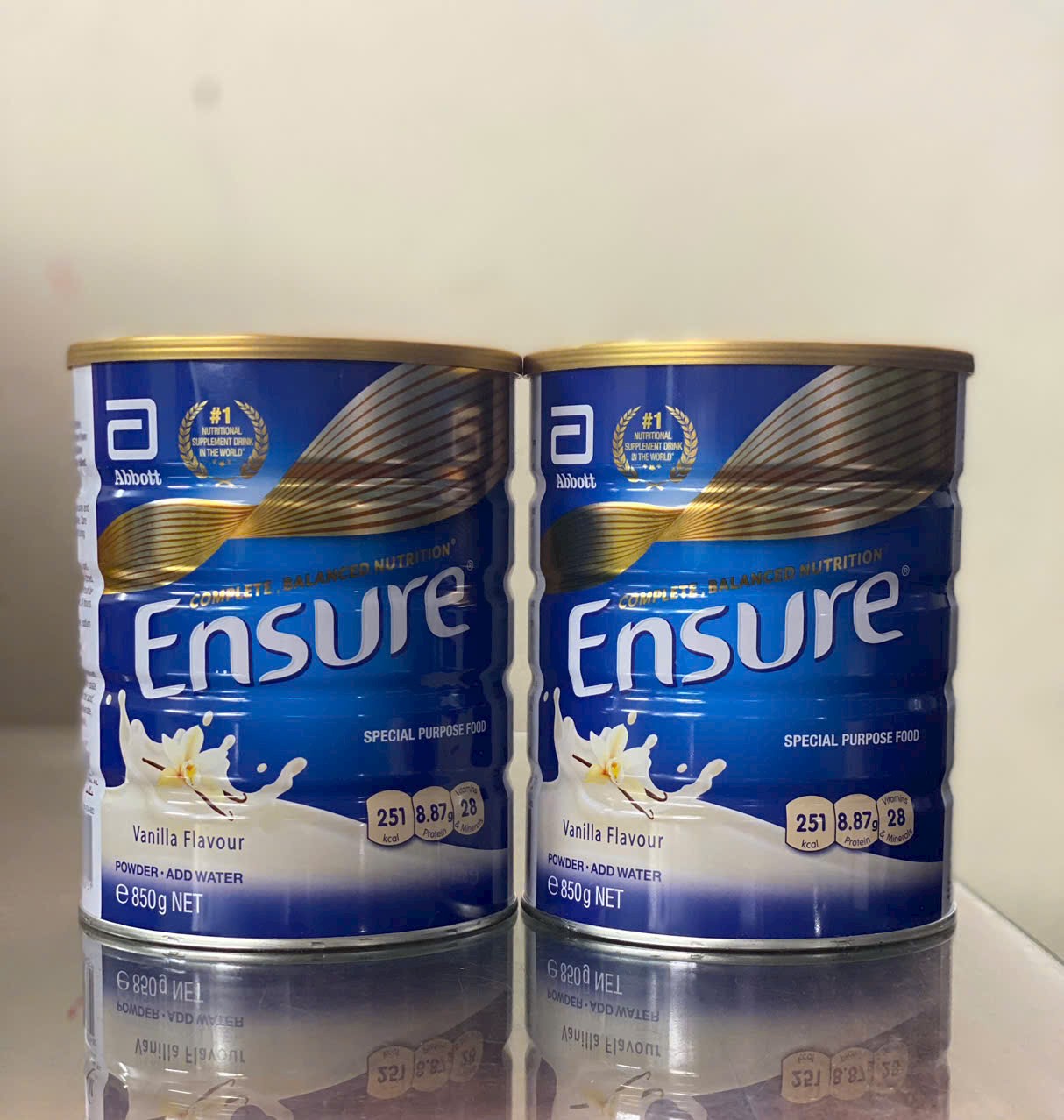 Sữa bột Ensure Singapo hộp 850g